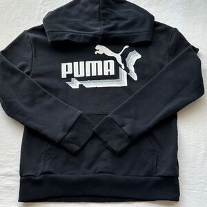PUMA Boy’s Black Pullover Sweater